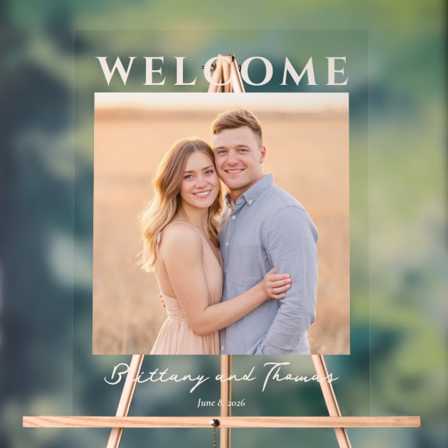 Warm Photo Acrylic Sign (Neutral)