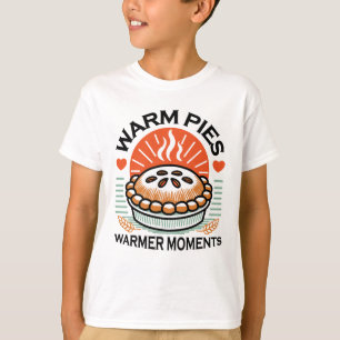 Warm Pies Warmer Moments – Cosy Autumn Design T-Shirt