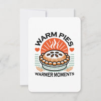 Warm Pies Warmer Moments – Cosy Autumn Design