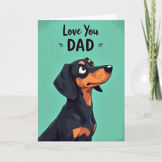 Warm Pup Art Birthday Card (Front)