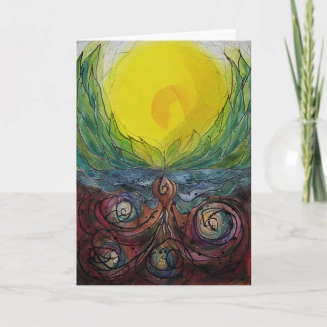 Warm Reception Notecard (Front)