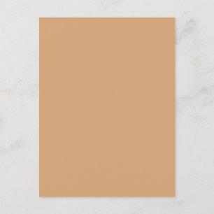 Warm Sand Custom Postcard – Elegant & Minimalist