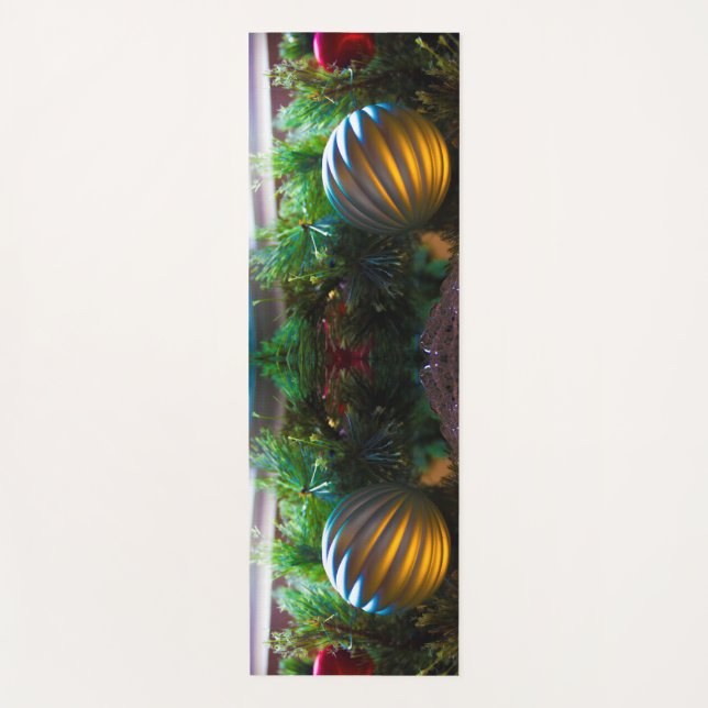 Warm Silver Yoga Mat (Front)