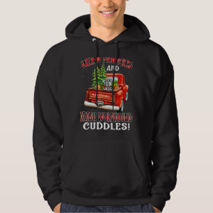 Warm Snuggles And Irish Wolfhound Cuddles Truck Tr Hoodie