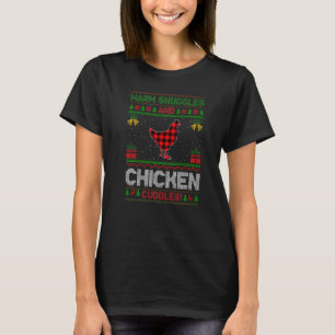 Warm Snuggles Chicken Cuddles Ugly Chicken Bird Ch T-Shirt