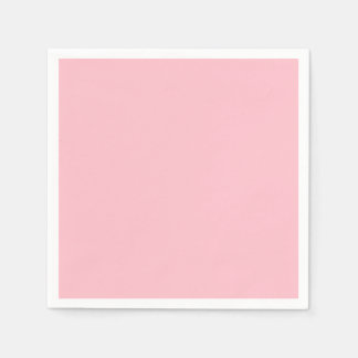 Warm Solid Pink Napkin