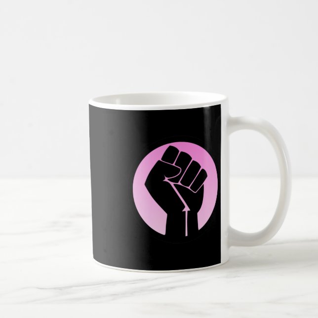 Warm Solidarity Sticker  Coffee Mug (Right)