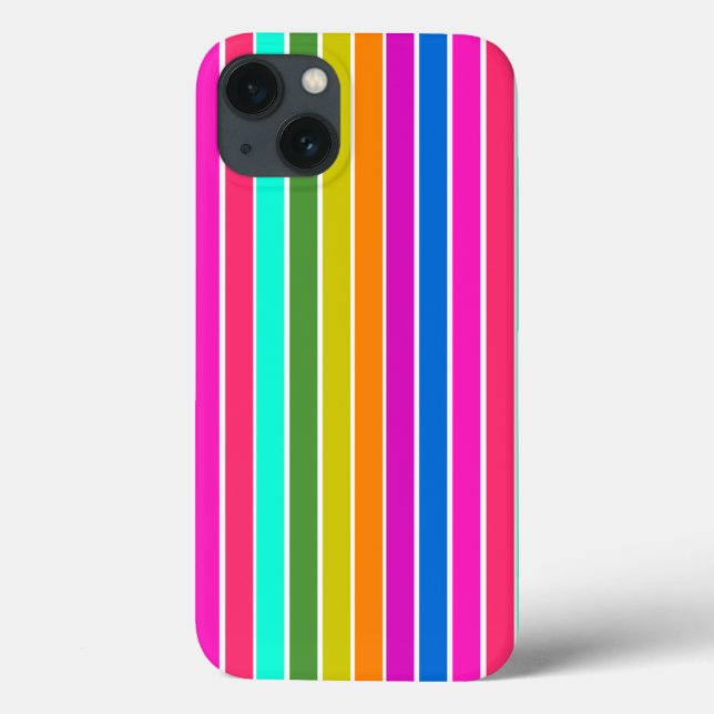 Warm Spring Stripes  Case-Mate iPhone Case (Back)