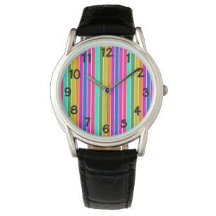Warm Spring Stripes  Watch