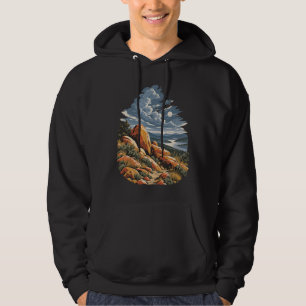 Warm Stone Cold Sky   Modern Nature T-Shirt Hoodie