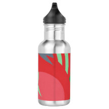 Warm Tones Contemporary Water Bottle