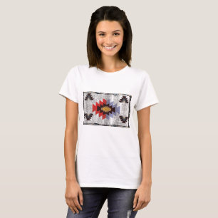 Warm Tones Southwestern Pattern T-Shirt