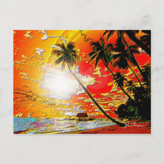 Warm Water Paradise Post Card