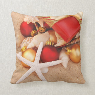 Warm Weather Christmas Pillow