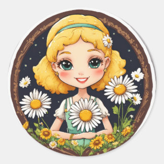 Warm Welcome! Classic Round Sticker