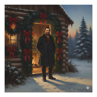 Warm Welcome: Eastman Johnson Holiday Glow Photo Print