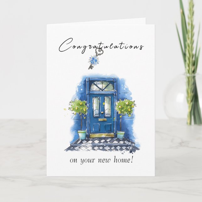 Warm Welcome Home Card (Front)