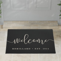 Warm Welcome | Modern Calligraphy Personalised