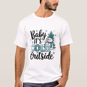 Warm winter cozy designs for festive times T-Shirt
