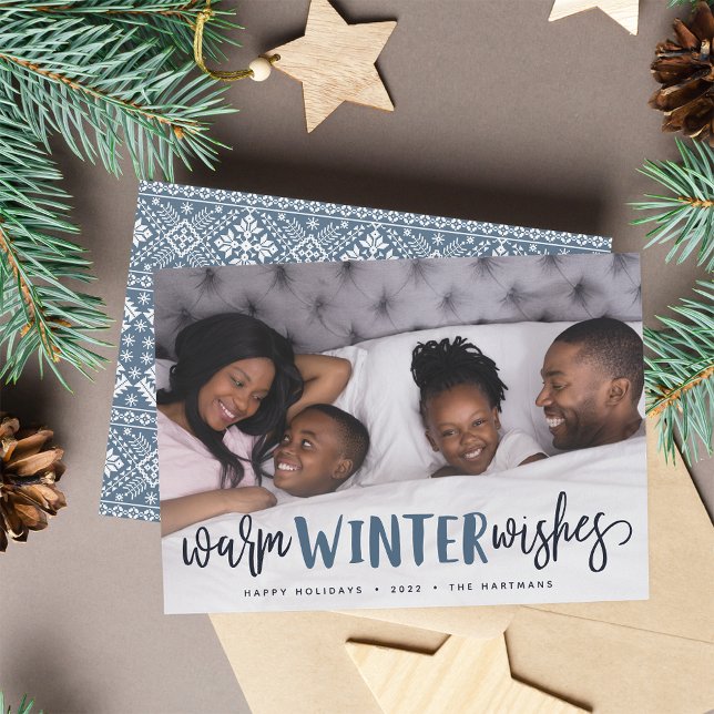 Warm Winter Wishes | Holiday Card (Creator Uploaded)
