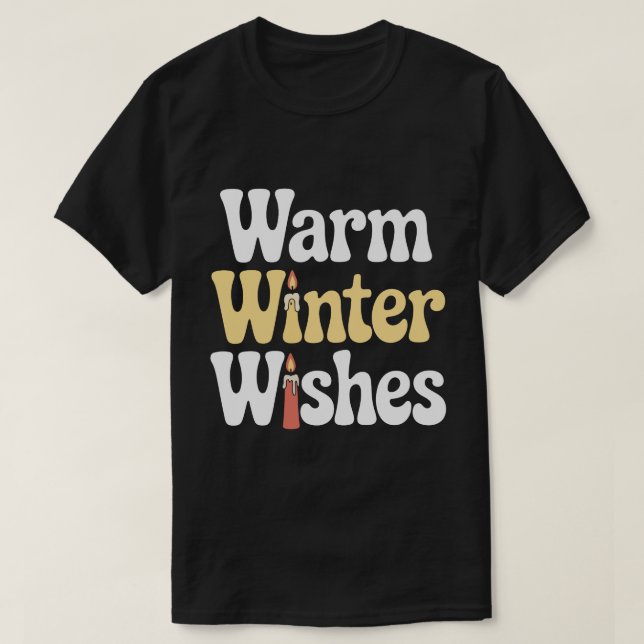 Warm Winter Wishes Tee (Design Front)