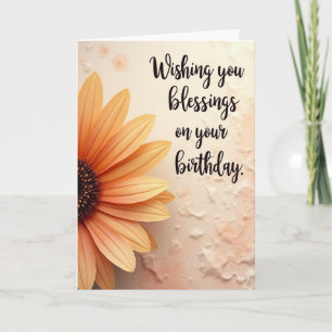 Warm Wishes Birthday Card