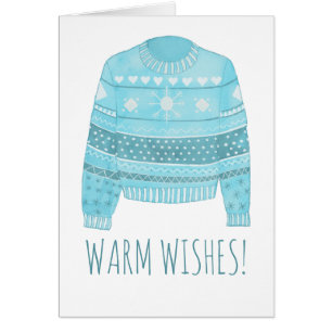 Warm Wishes Christmas Sweater 