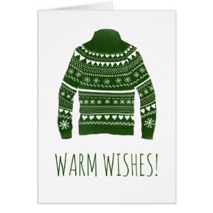 Warm Wishes Christmas Sweater