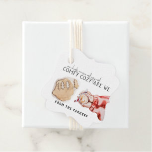 Warm Wishes Classic Hot Chocolate Christmas Favour Tags