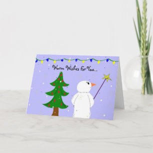 Warm Wishes For You Holiday Card