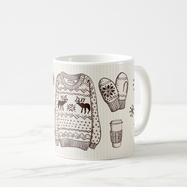 Warm Wishes Holiday Essentials Coffee Mug (Front Right)