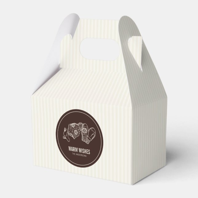 Warm Wishes Holiday Essentials Favour Box (Front Side)