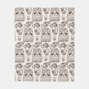 Warm Wishes Holiday Essentials Fleece Blanket