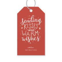 Warm Wishes Holiday Gift Tags
