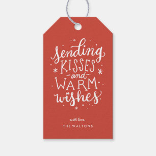 Warm Wishes Holiday Gift Tags