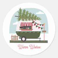 Warm Wishes Hot Cocoa Camper Christmas