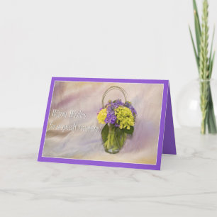 Warm Wishes In Your Surgery Recovery Greeting Card