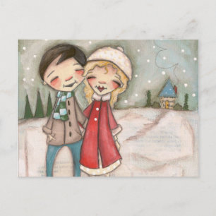 Warm Wishes - Postcard