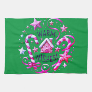 Warm Wishes Tea Towel