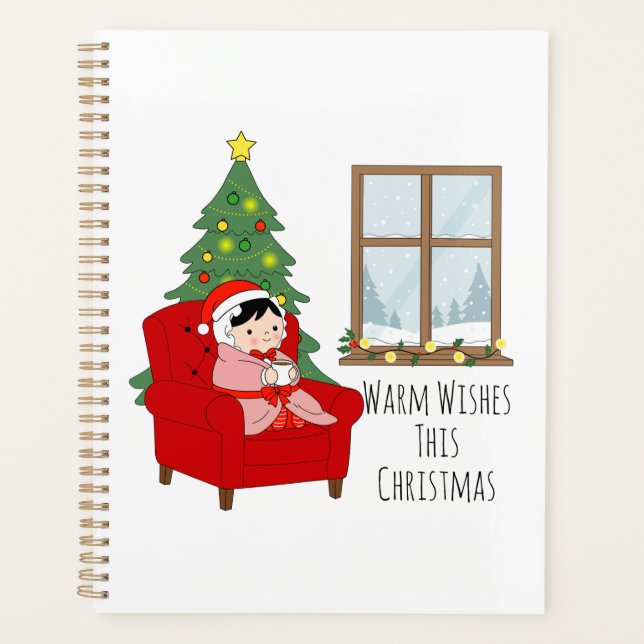Warm Wishes This Christmas –  Planner (Front)