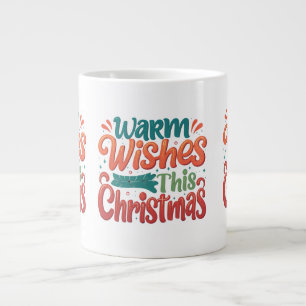 Warm Wishes This Christmas - Speciality Jumbo Mug