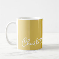 WARM YELLOW GOLD PALETTE COLOR SHADE STRIPES NAME