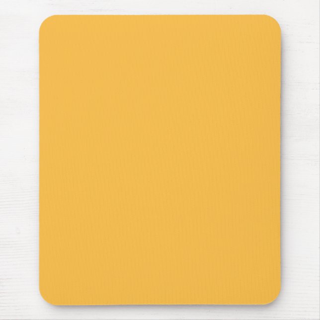 Warm Yellow Mouse Mat (Front)