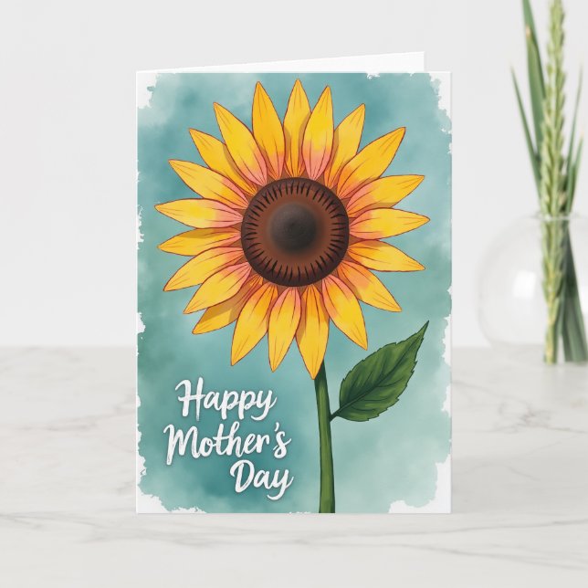 Warmest Mothers Day Bloom Card (Front)