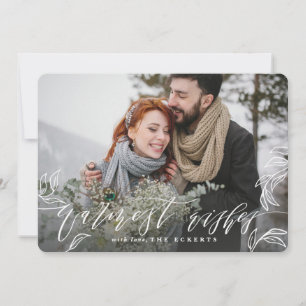 WARMEST WISHES HOLIDAY CARD