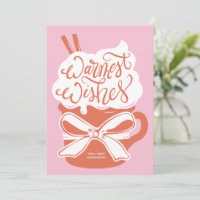 Warmest Wishes Pumpkin Spice Mug - Orange