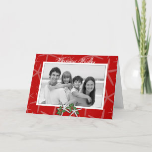 Warmest Wishes Starfish Photo Christmas Cards