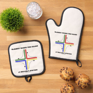 Warmest Wishes This Season At Holliday Junction Oven Mitt & Pot Holder Set