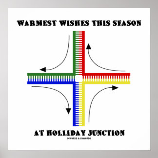 Warmest Wishes This Season At Holliday Junction Poster
