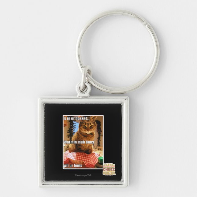 Warmin mah buns key ring (Front)